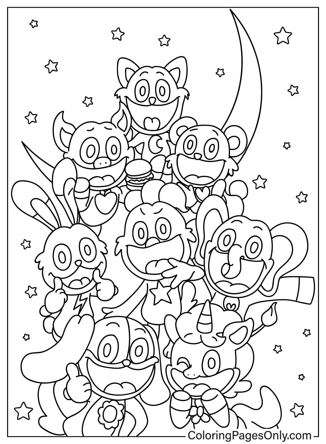 Coloring Critters Pages Sylvanian Calico Families Printable Coffee Coloring Critters Pages Sylvanian Calico Families Printable Coffee