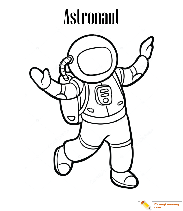 Coloring Page Of An Astronaut Free Printable Templates Coloring Page Of An Astronaut Free Printable Templates