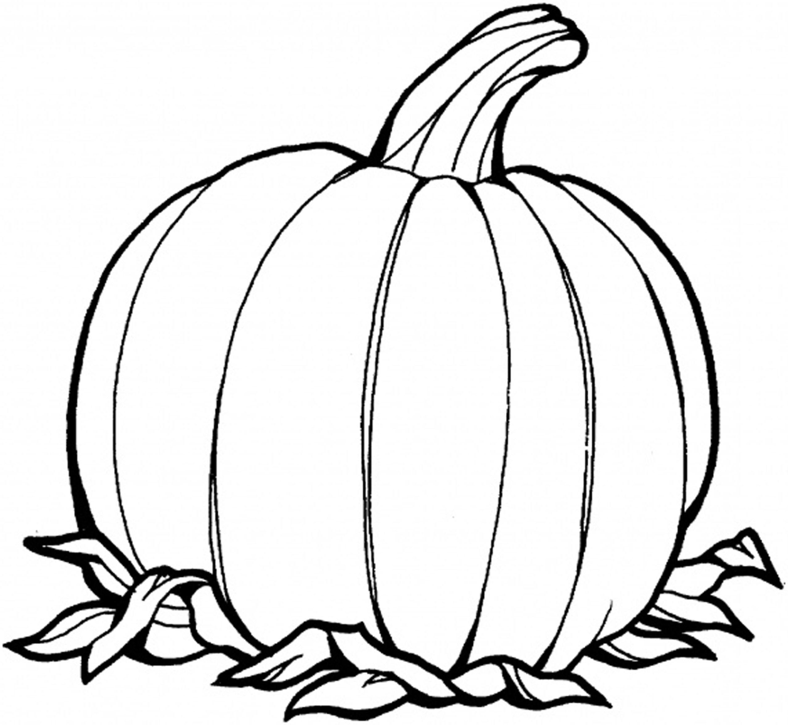 COLORING PAGE PUMPKINS Coloring Home