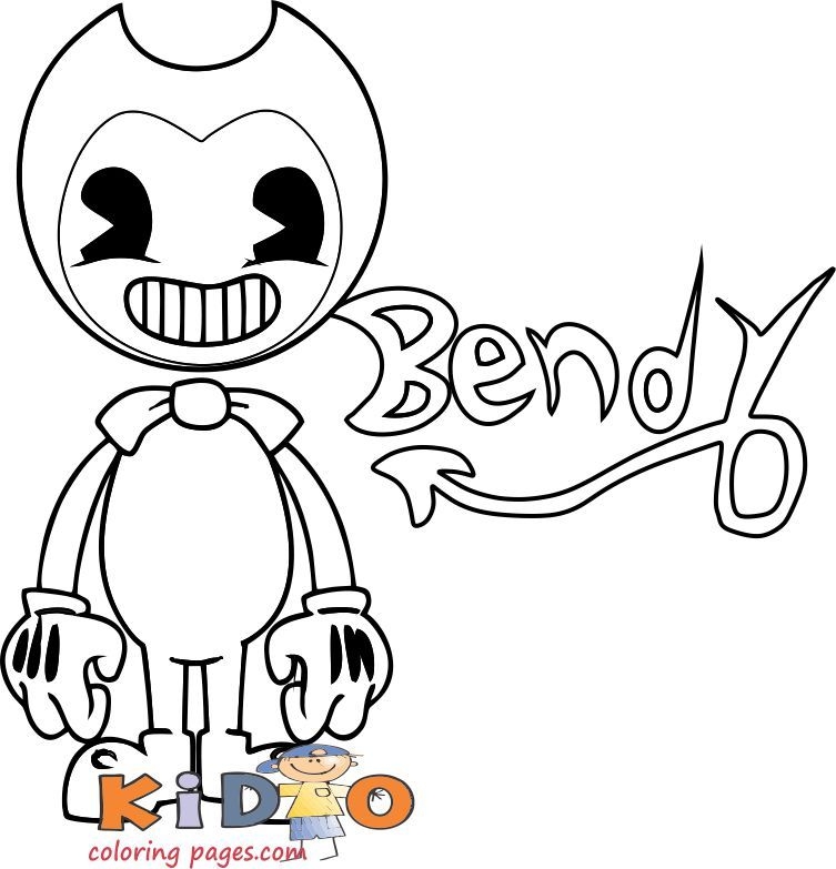 Coloring Pages Bendy And The Ink Machine Coloring Pages Cartoon Coloring Pages Bendy And The Ink Machine Coloring Pages Cartoon
