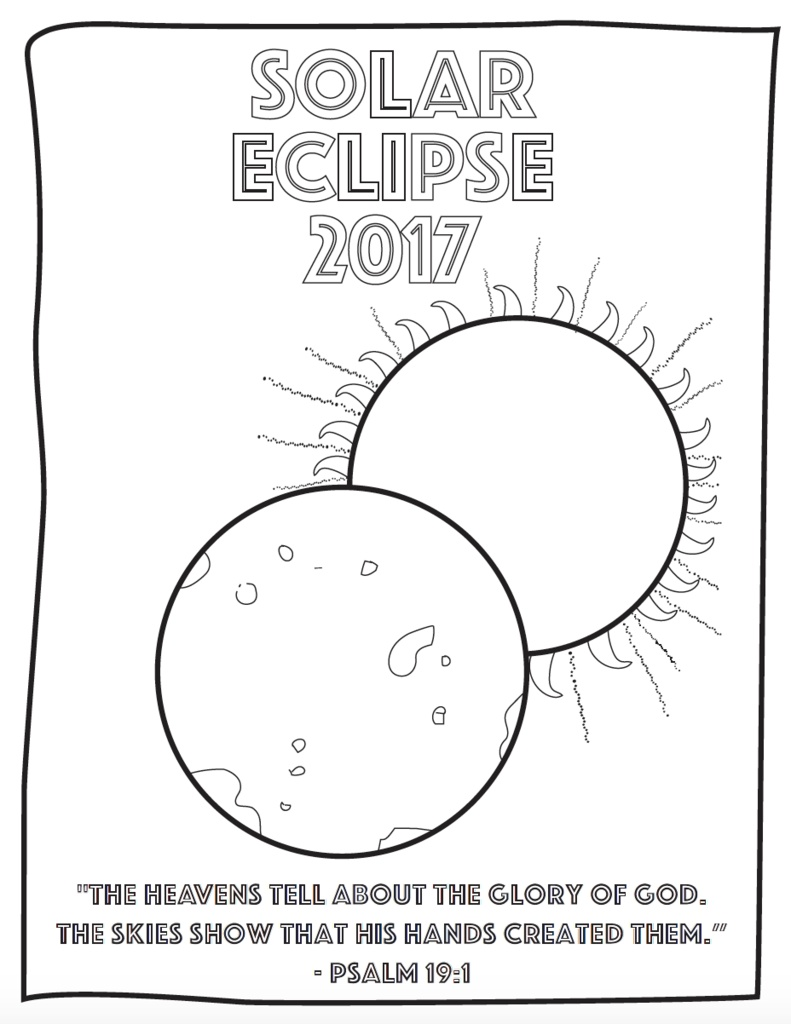 Free Solar Eclipse Coloring Pages Printable Free Solar Eclipse Coloring Pages Printable