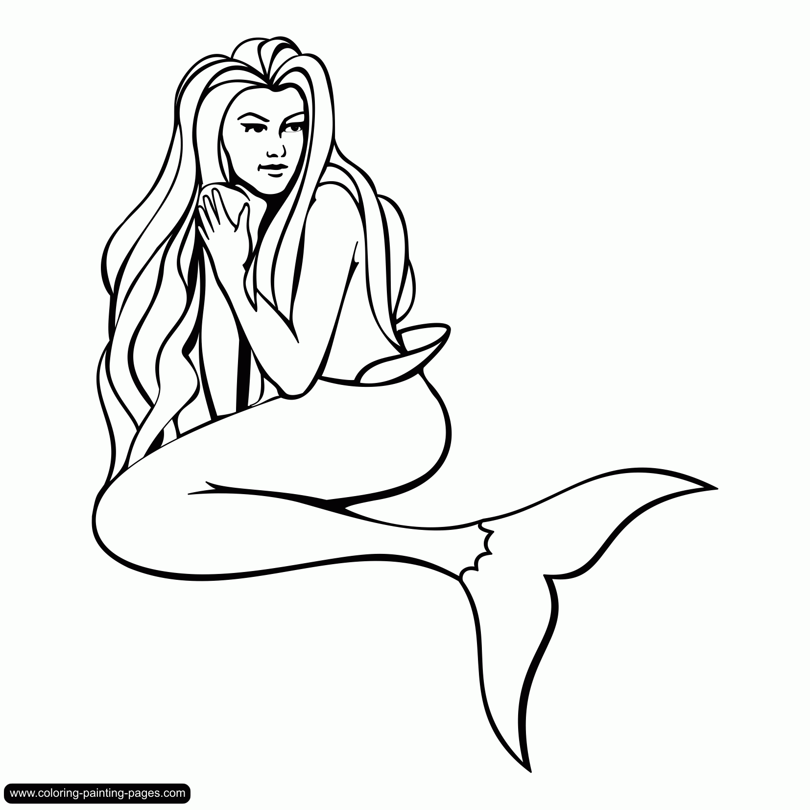 Coloring Pages Fairytales Fantasy Free Downloads