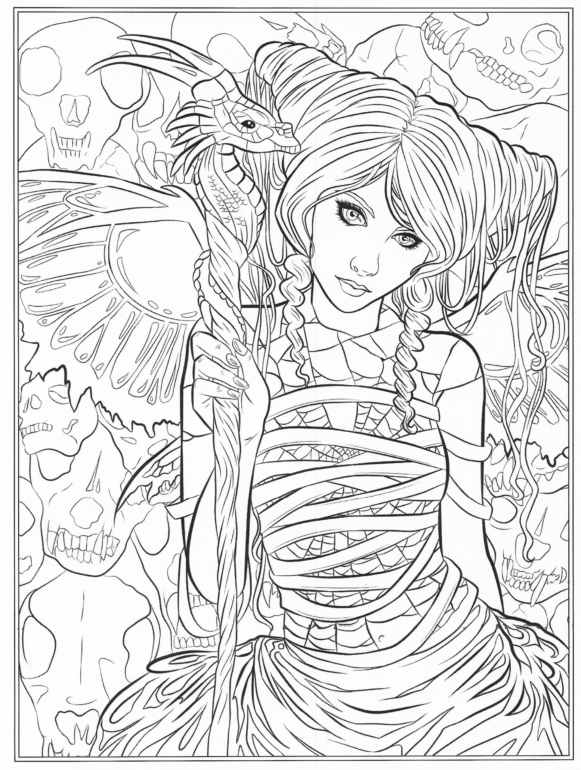 Coloring Pages For Grown Ups Detailed Coloring Pages Fairy Coloring