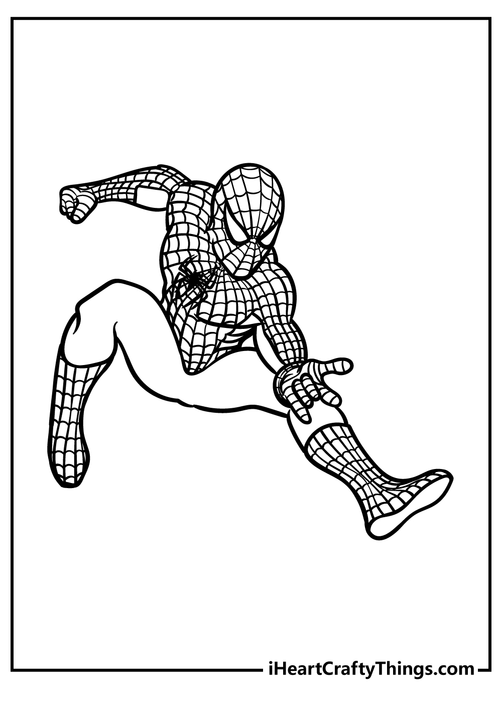 Printable Super Hero Coloring Pages