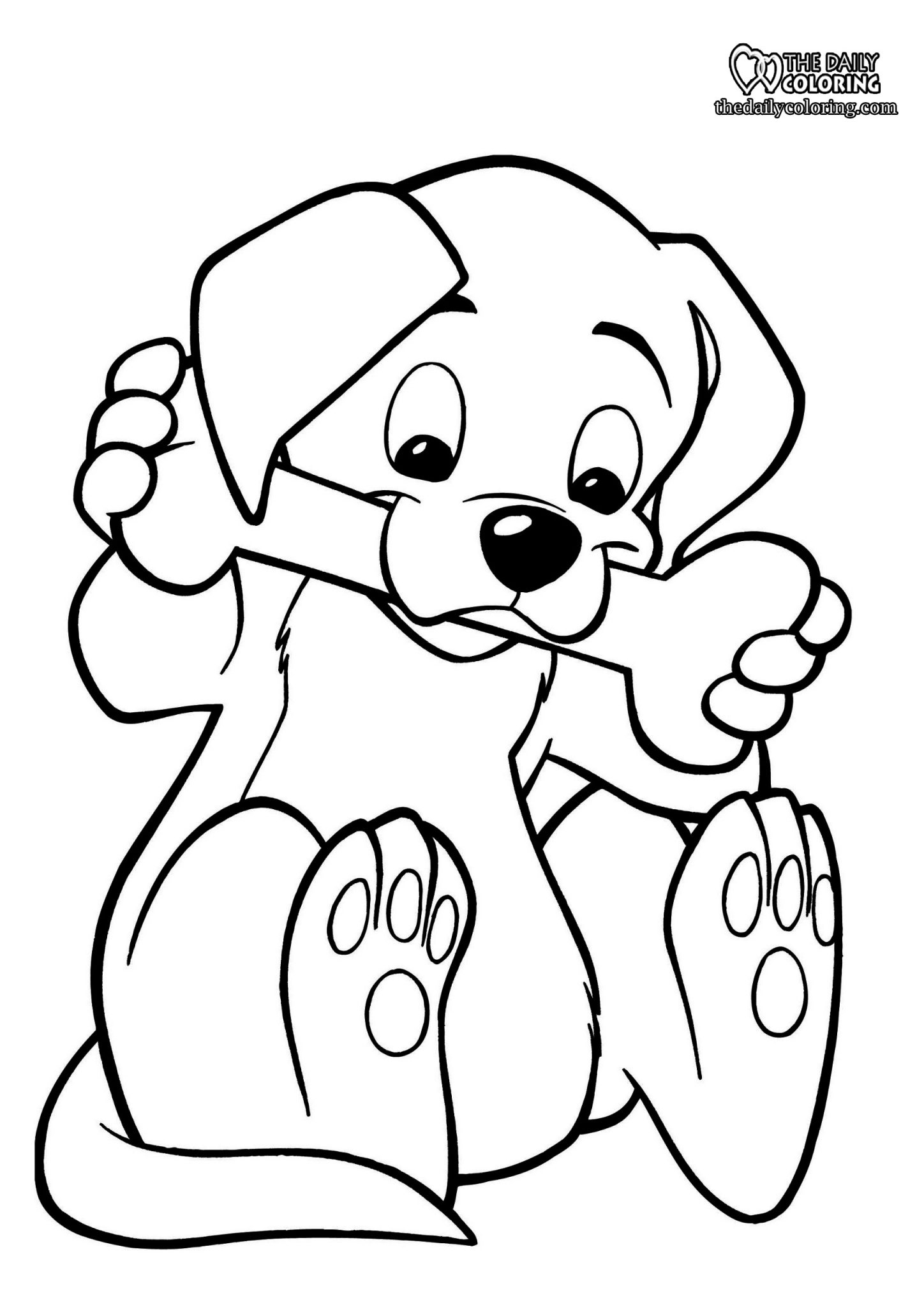 Puppy Dog Printable Coloring Pages Puppy Dog Printable Coloring Pages