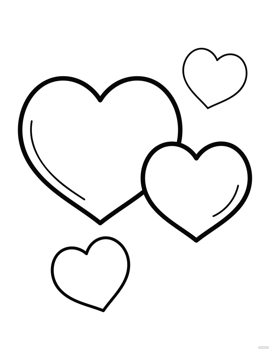 Coloring Pages Heart Coloring Pages Heart