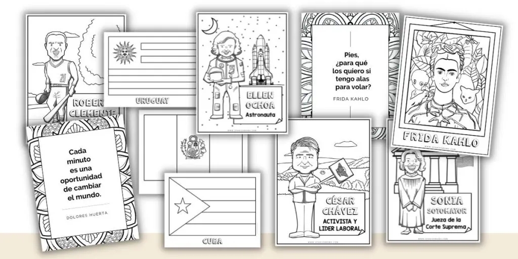 Coloring Pages Hispanic Heritage Month Coloring Pages Hispanic Heritage Month
