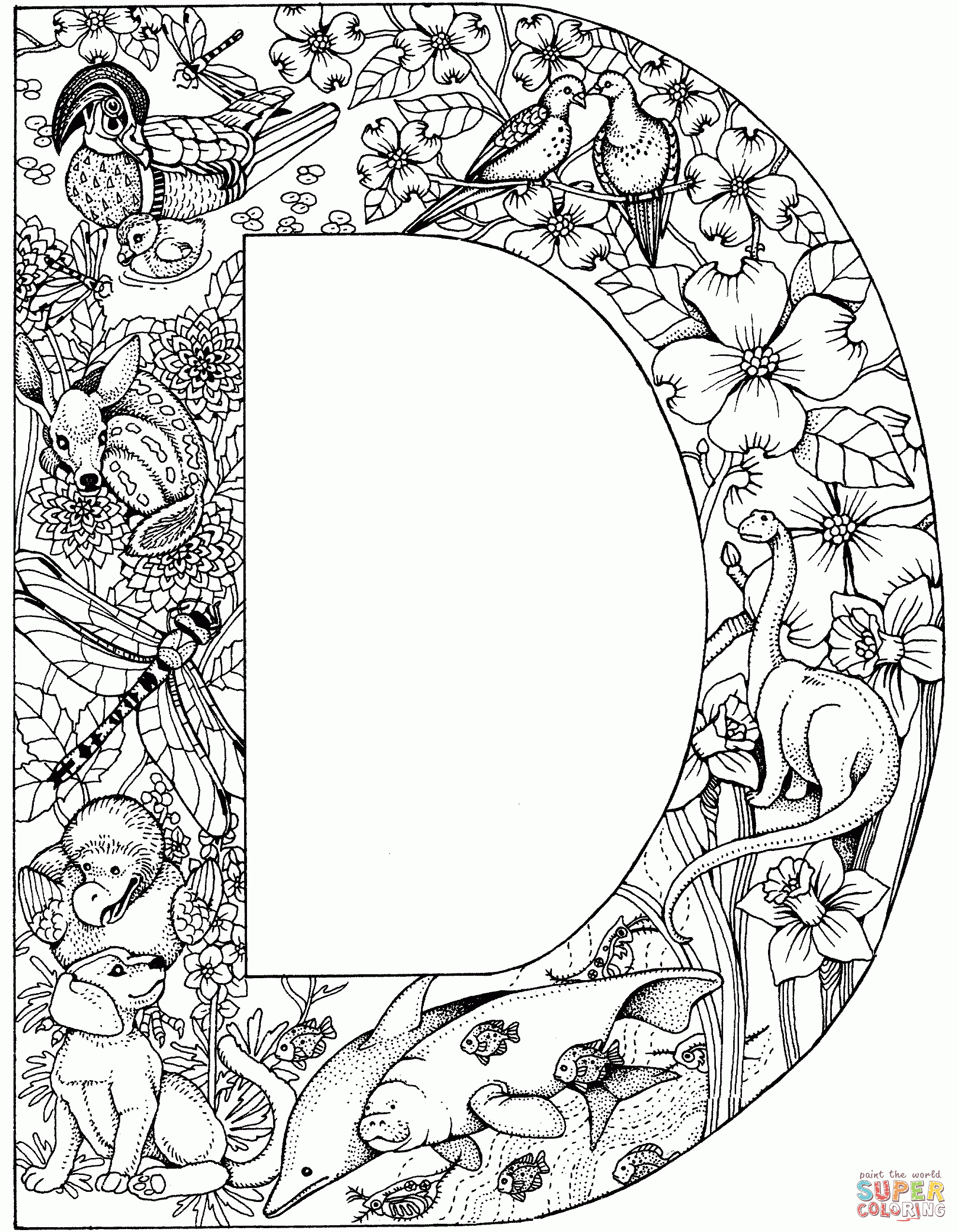 Coloring Pages Letters Adult Coloring Home Coloring Pages Letters Adult Coloring Home