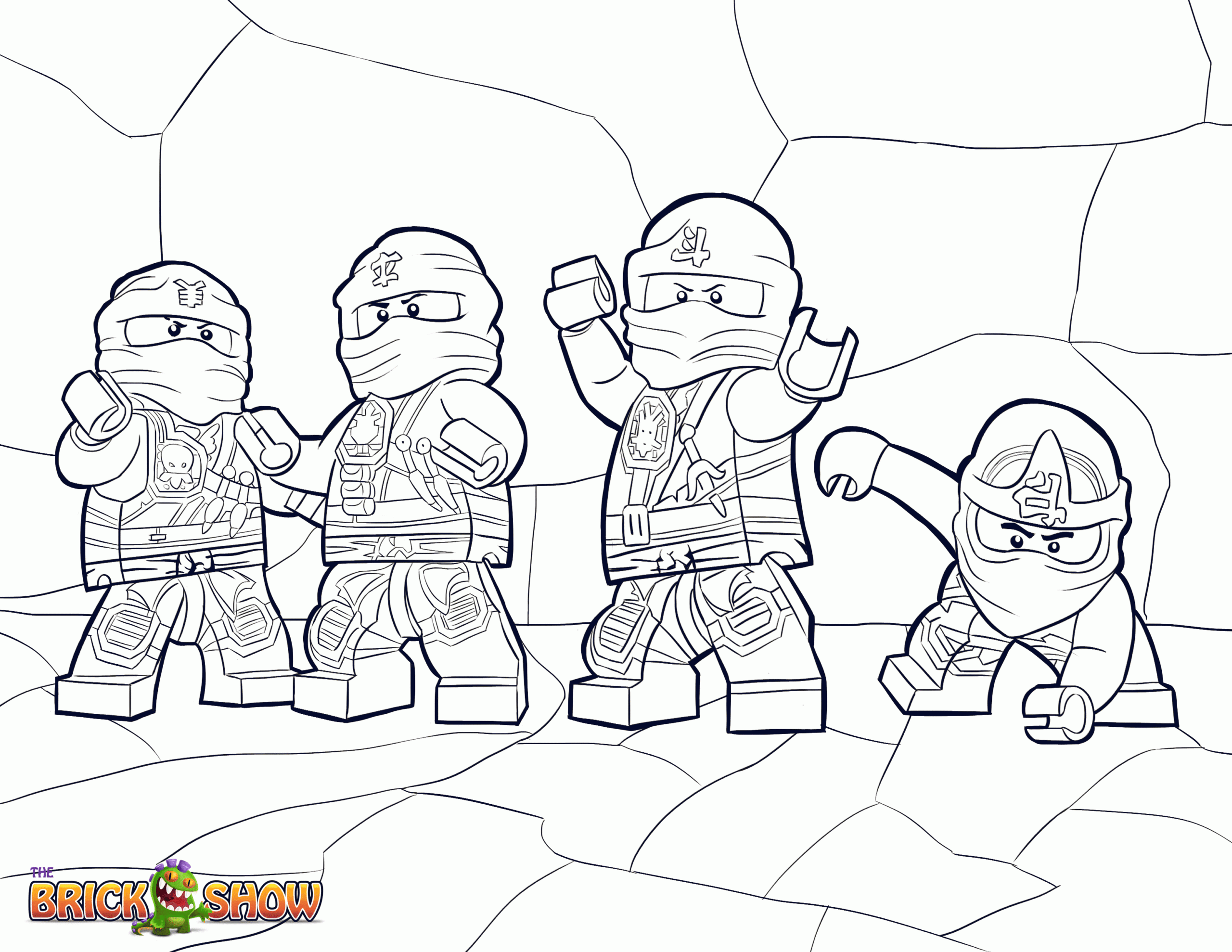 Coloring Pages Ninjago Lego Coloring Home