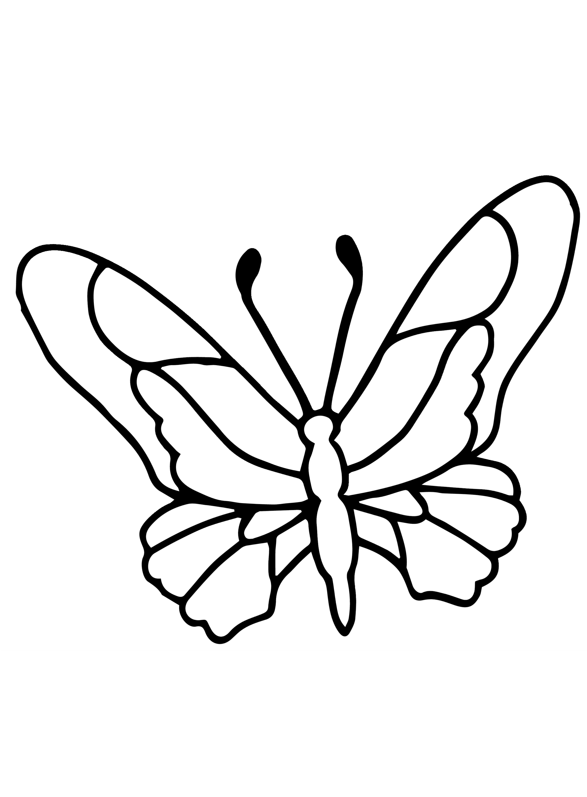 Coloring Pages Of Butterflies For Kids Coloring Pages Of Butterflies For Kids
