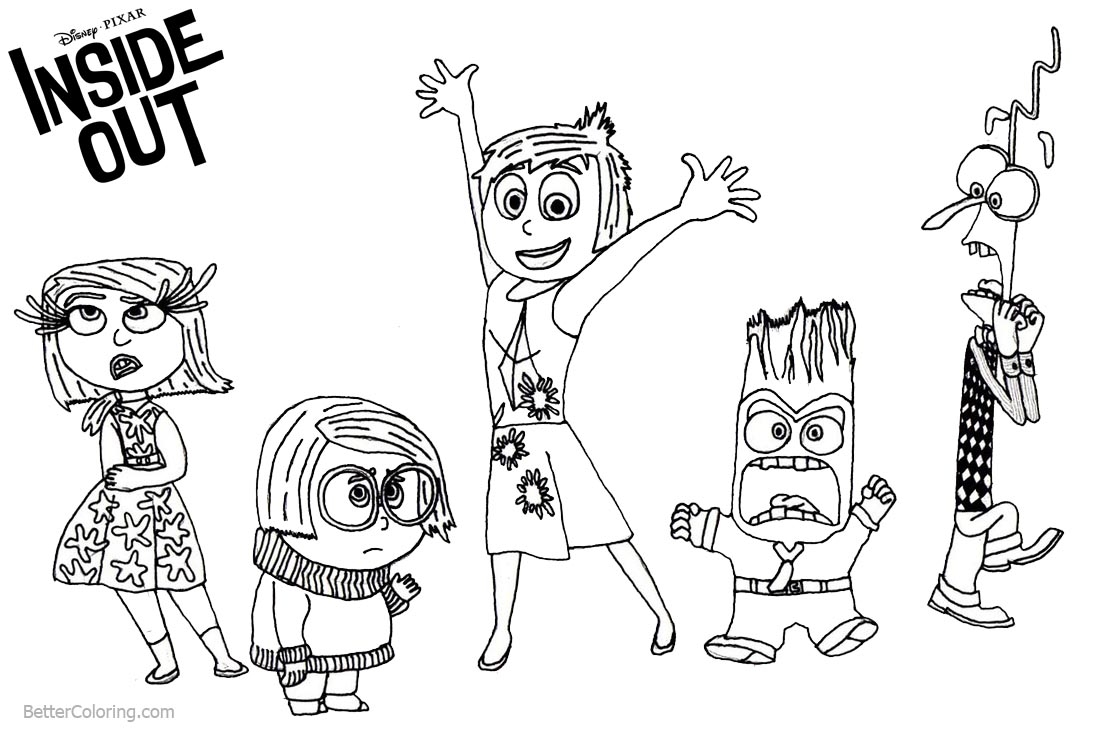 Coloring Pages Of Disney Inside Out Characters Free Printable Coloring Pages Of Disney Inside Out Characters Free Printable