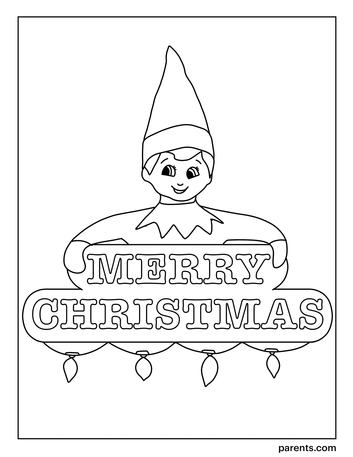Coloring Pages Of Elf On A Shelf Free Printable Templates Coloring Pages Of Elf On A Shelf Free Printable Templates