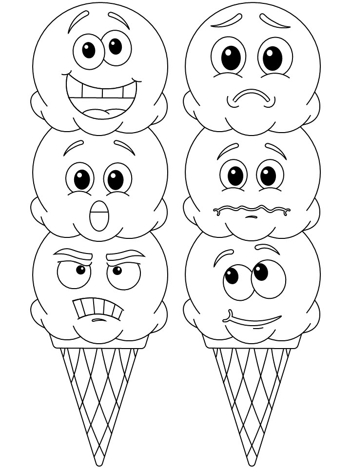 Coloring Pages Of Emotions