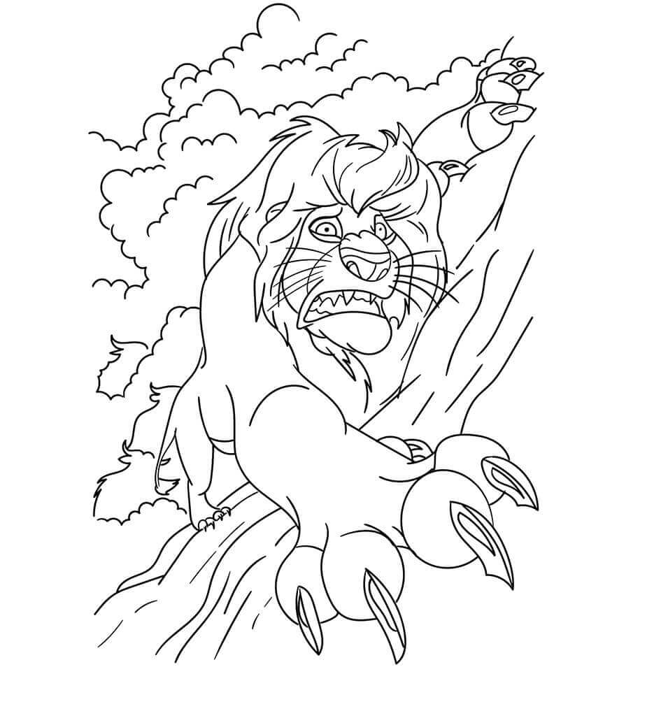 Coloring Pages Of Lion King Coloring Pages Of Lion King
