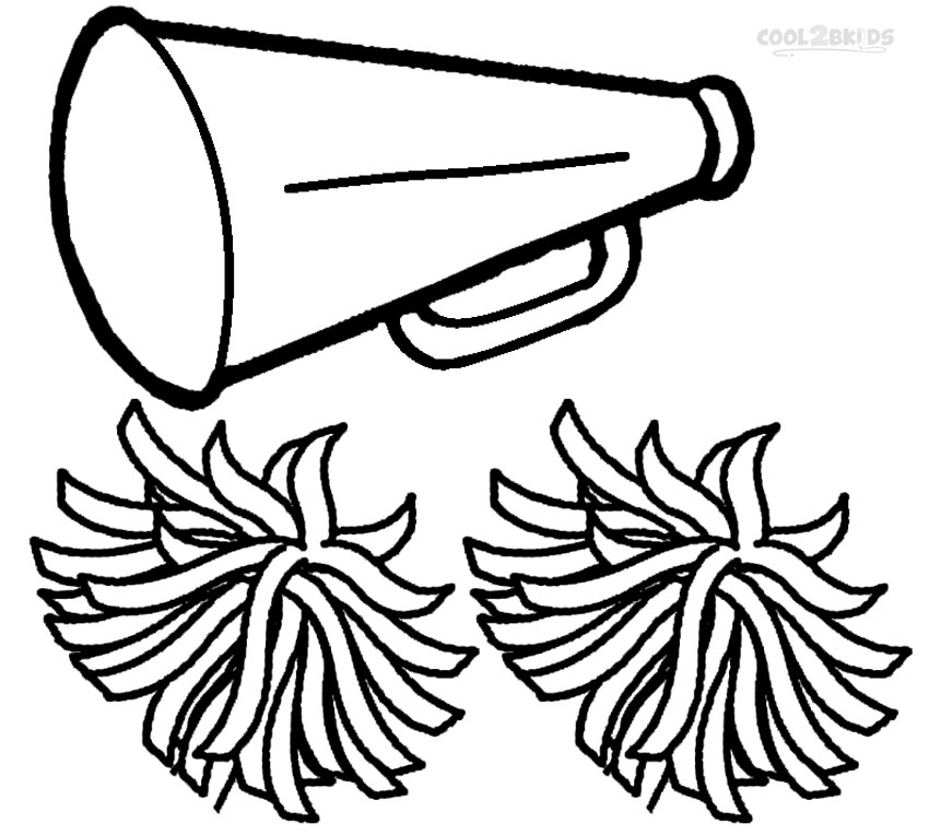 Coloring Pages Of Megaphones ClipArt Best