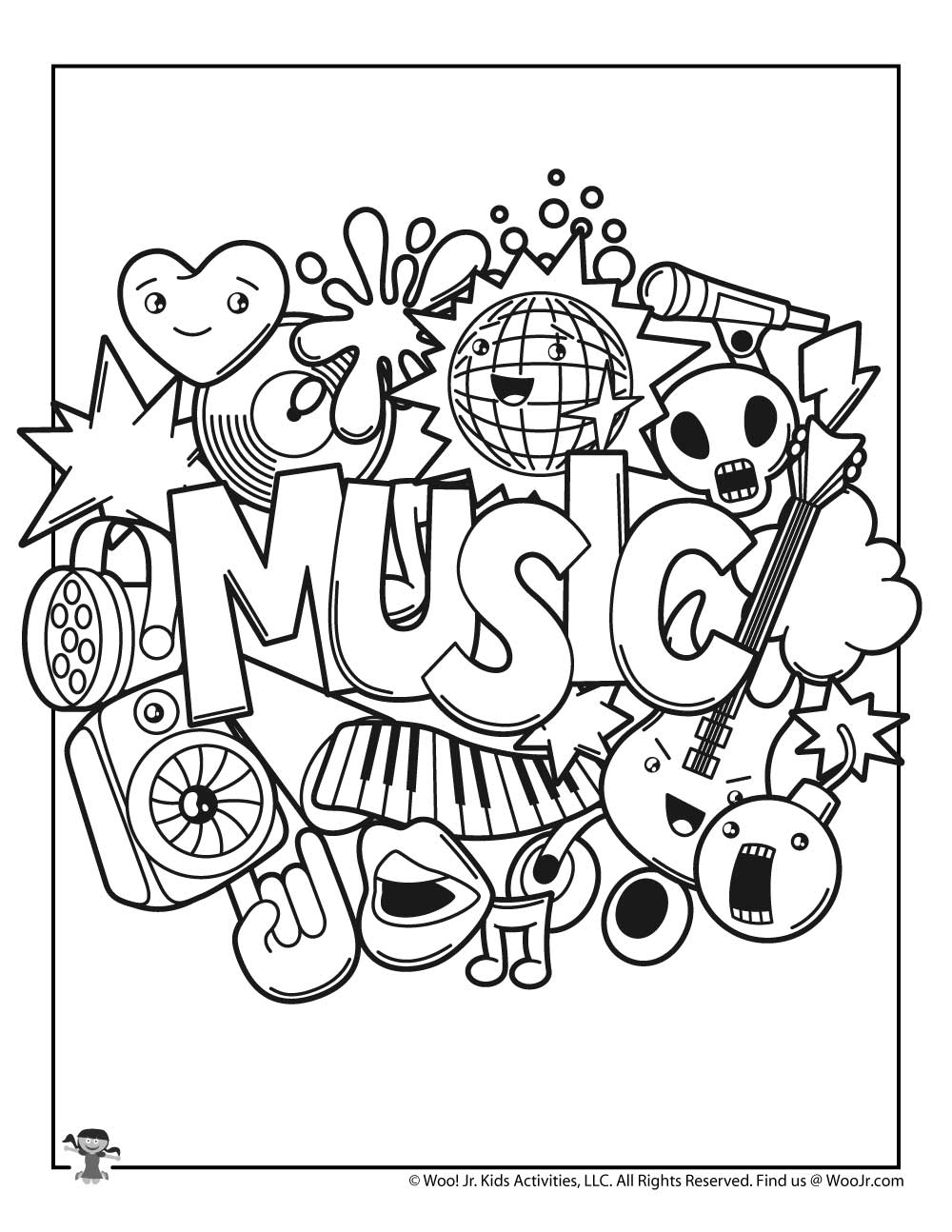 Coloring Pages Of Music A Fun And Educational Activity For All Ages Coloring Pages Of Music A Fun And Educational Activity For All Ages