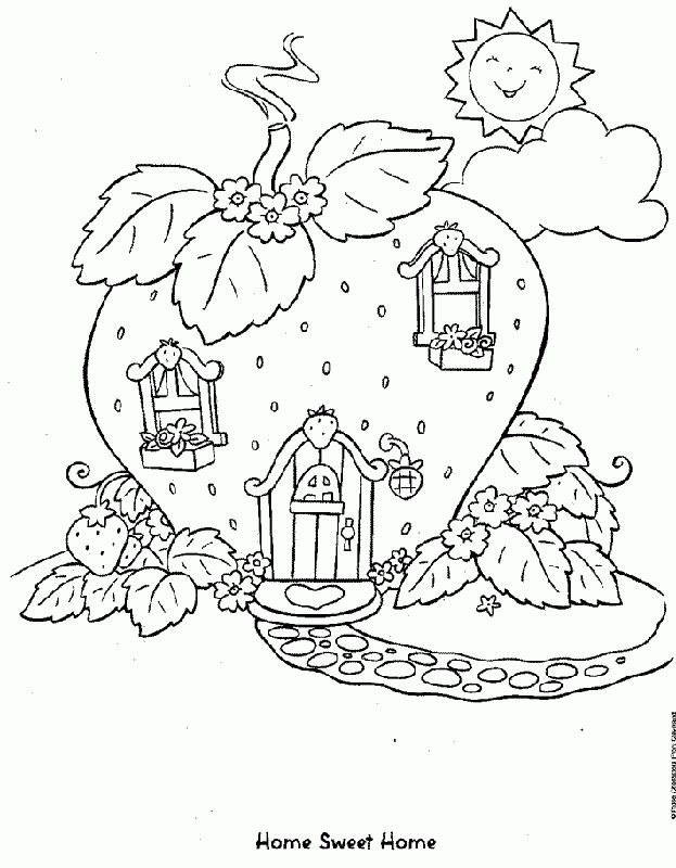 Coloring Pages Of Strawberry Short Cake Coloring Home Coloring Pages Of Strawberry Short Cake Coloring Home