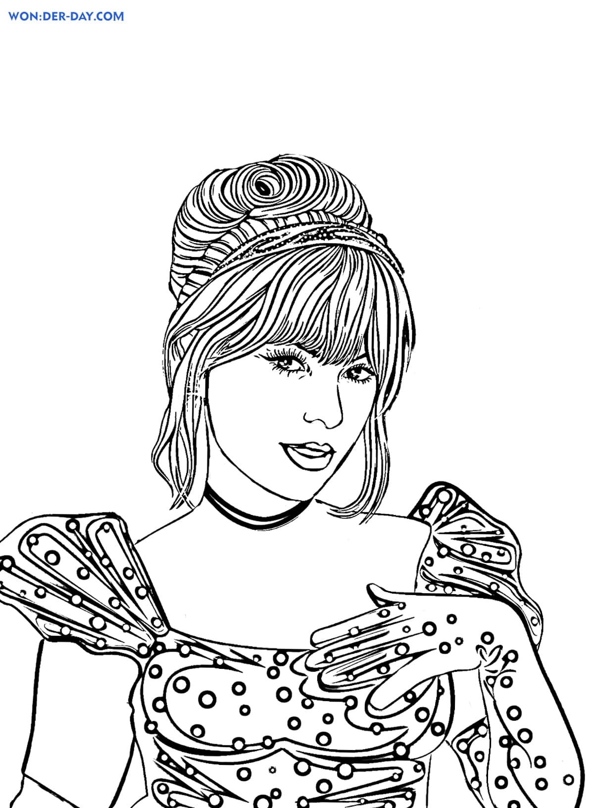 Coloring Pages Of Taylor Swift Coloring Pages Of Taylor Swift