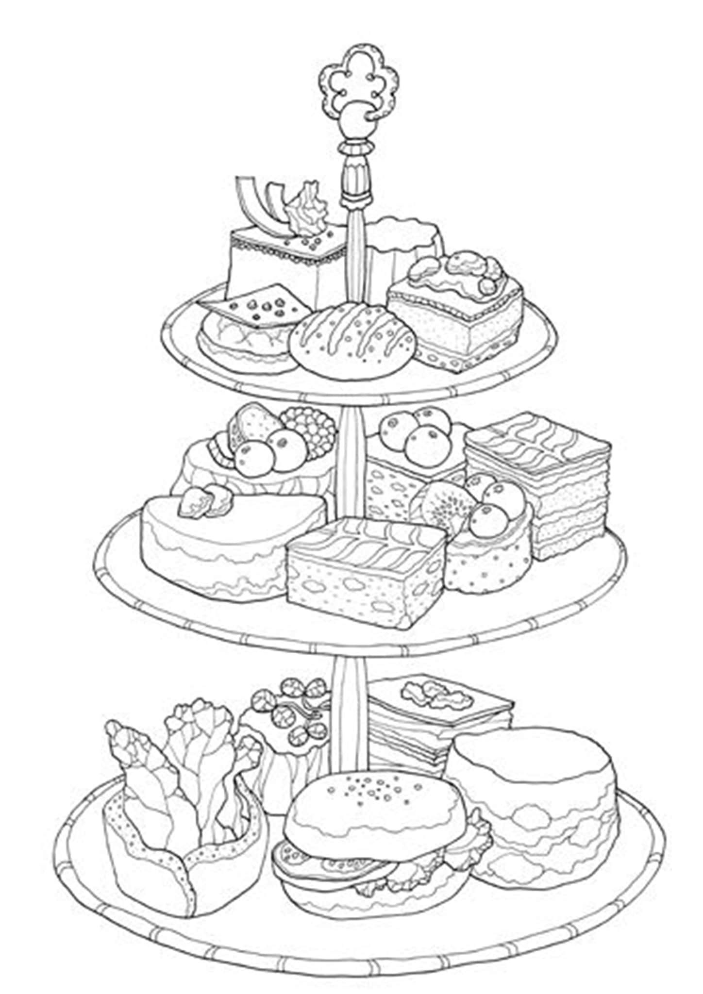 Coloring Pages Printable Food Coloring Pages Printable Food