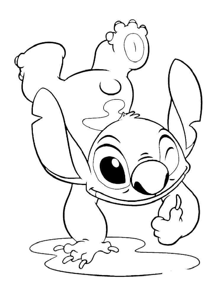 Coloring Pages Printable Stitch Free Printable Templates