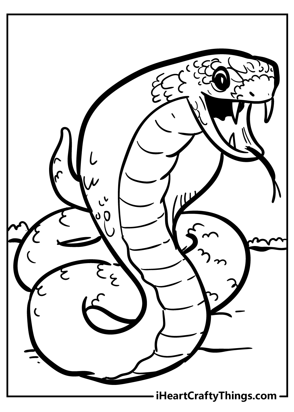 Coloring Pages Snakes Printable Coloring Pages Snakes Printable
