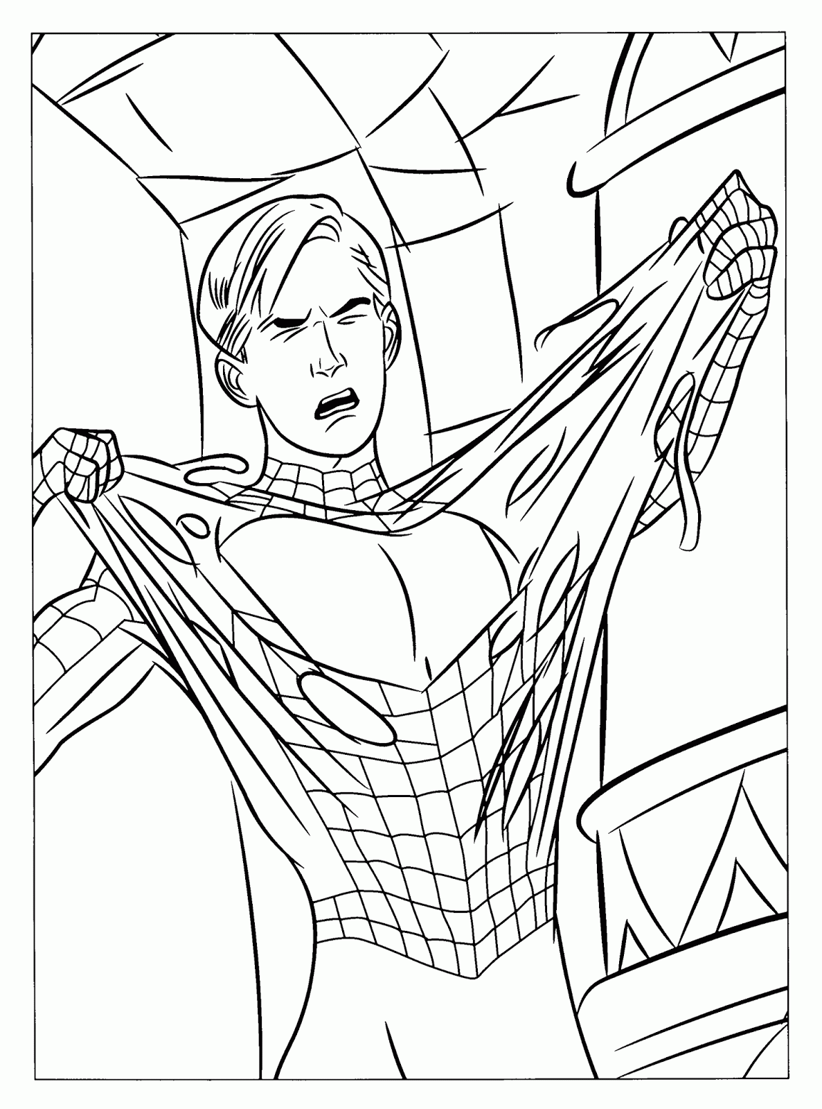 Coloring Pages Spiderman Printable Coloring Pages Spiderman Printable