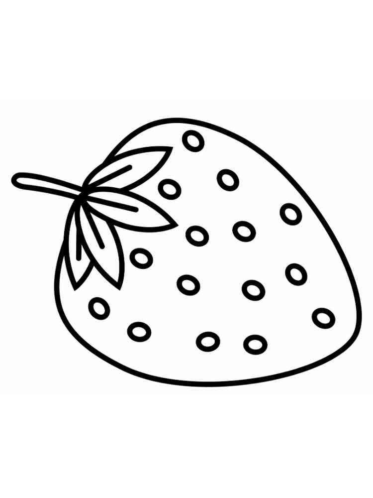 Coloring Pages Strawberry