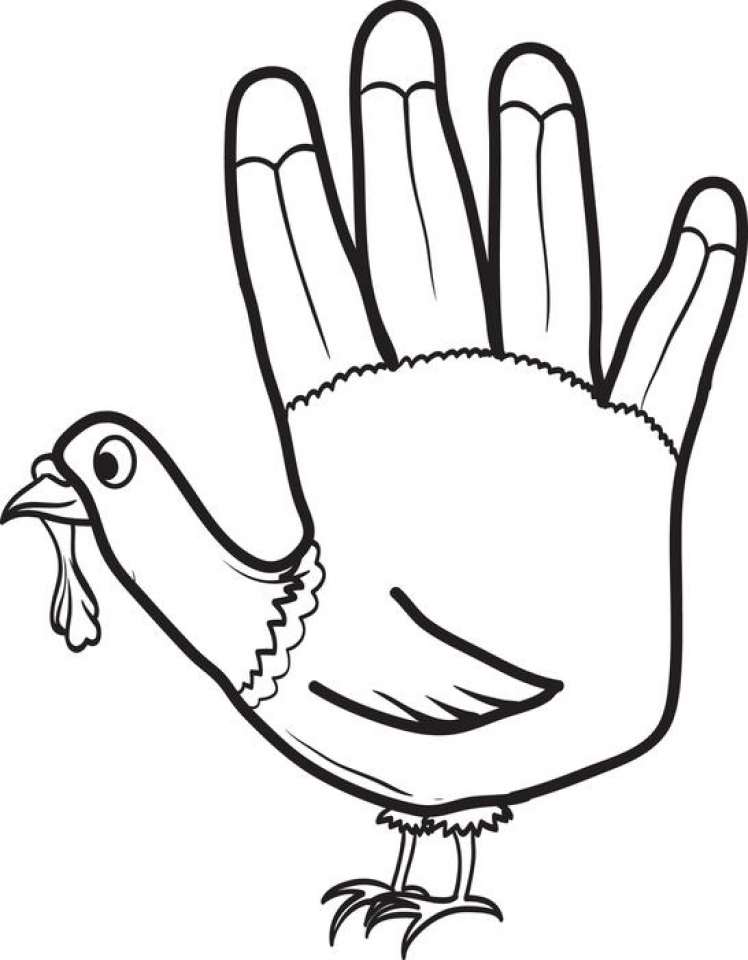 Coloring Pages Turkey Printable
