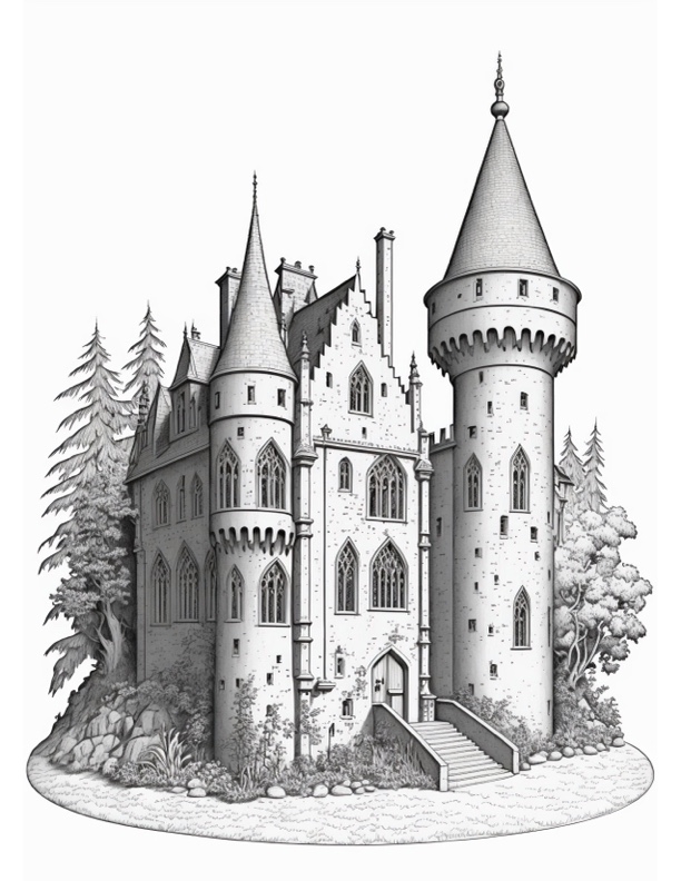 Coloring Pictures Of Castles Free Printable Castle Coloring Pages Coloring Pictures Of Castles Free Printable Castle Coloring Pages
