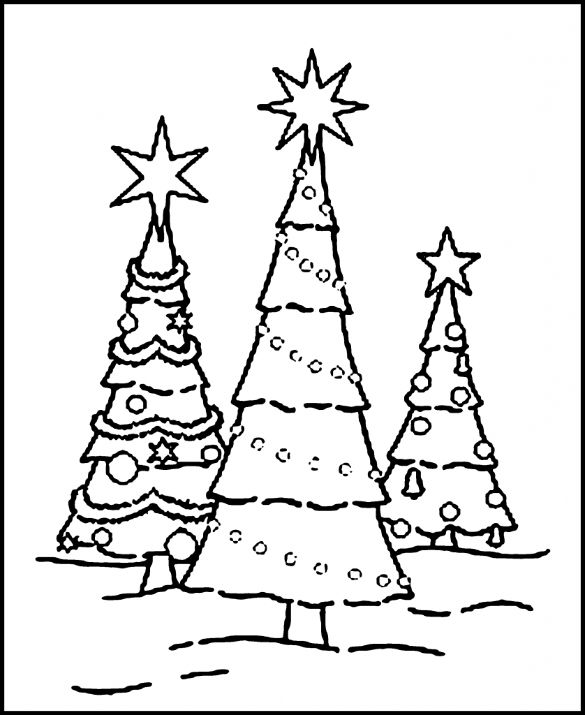 Colouring Picture Christmas Tree Free Printable Christmas Tree Colouring Picture Christmas Tree Free Printable Christmas Tree