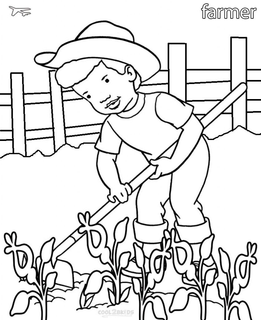 Community Helper Coloring Pages For Kids Farm Animal Coloring Pages Community Helper Coloring Pages For Kids Farm Animal Coloring Pages