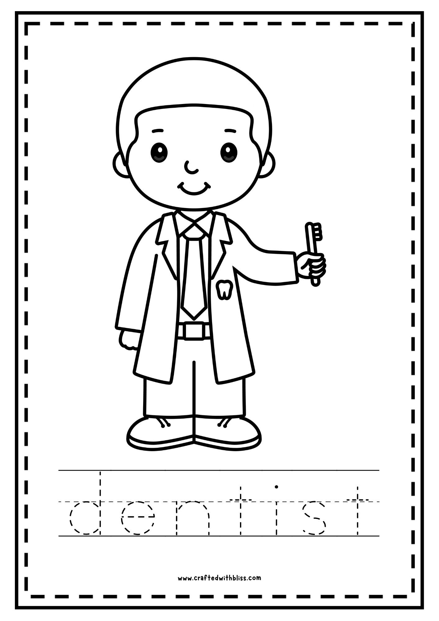 Community Helpers Hats Coloring Pages Community Helpers Hats Coloring Pages