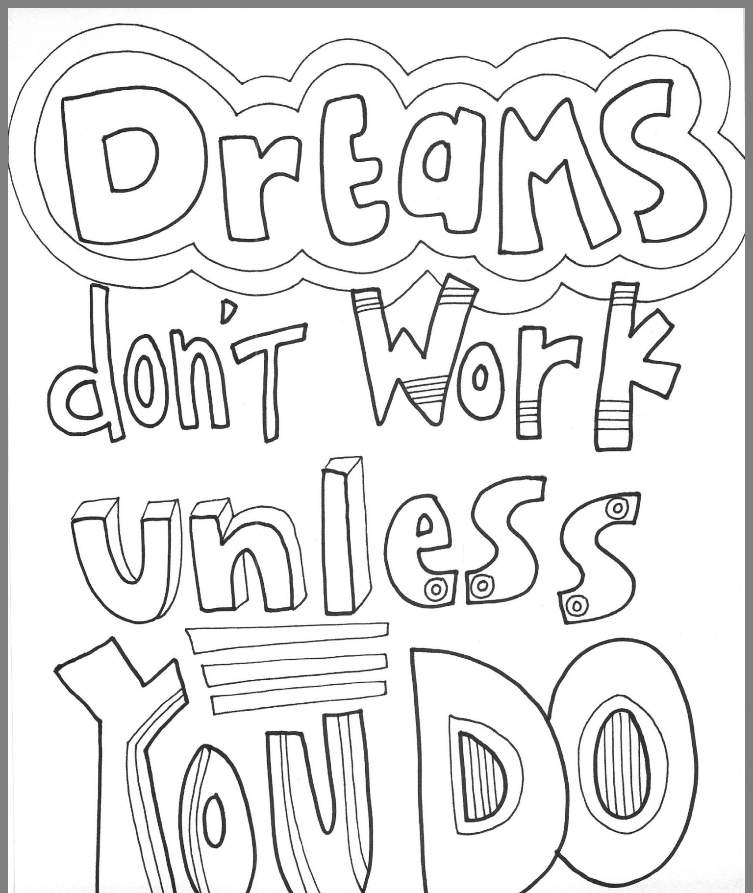 Free Printable Coloring Pages With Quotes