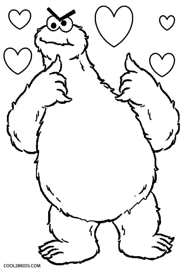 Cookie Coloring Pages Free Download On ClipArtMag