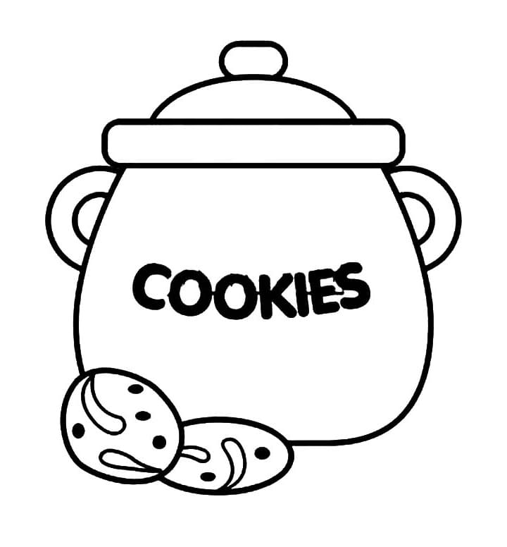 Cookie Coloring Pages Printable