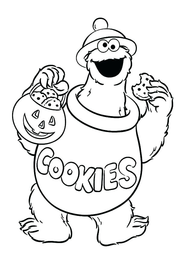 Cookie Monster Coloring Page At GetColorings Free Printable