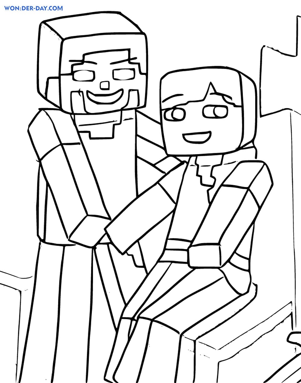 Cool Herobrine Coloring Pages Boy Cool Herobrine Coloring Pages Boy