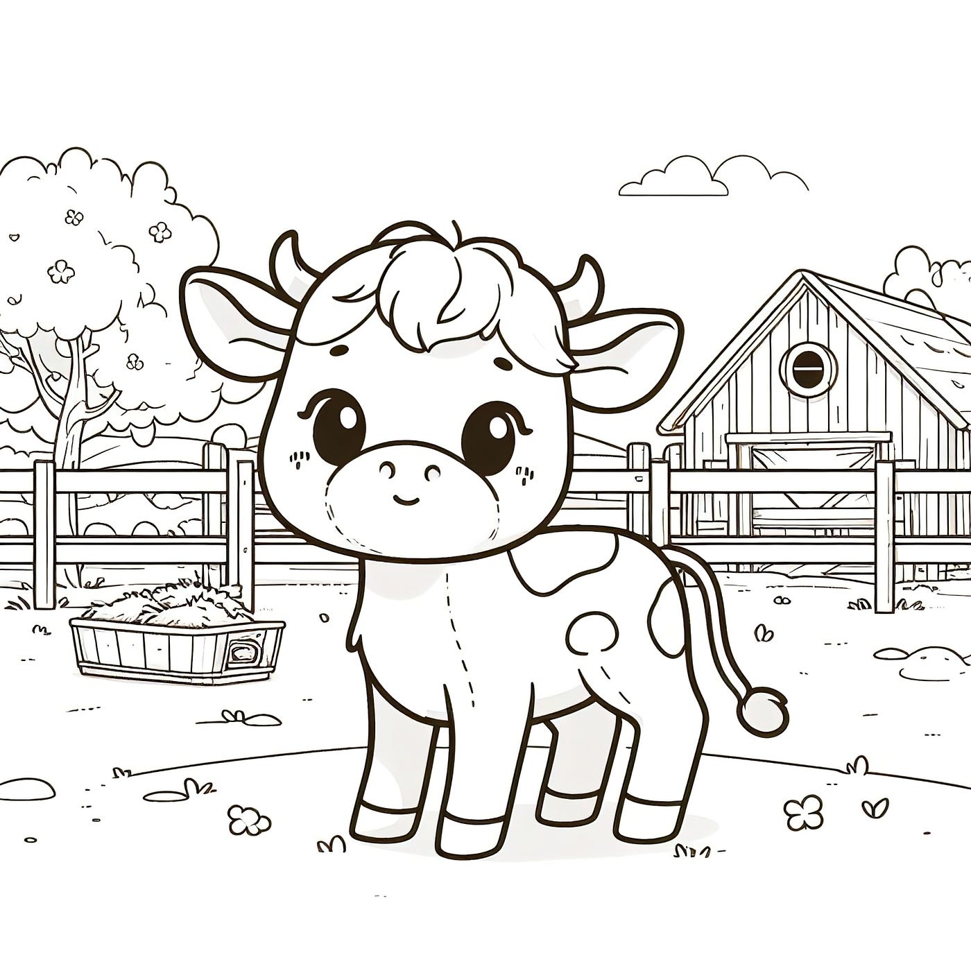 Cow Coloring Pages Free Printable For Endless Fun And Learning