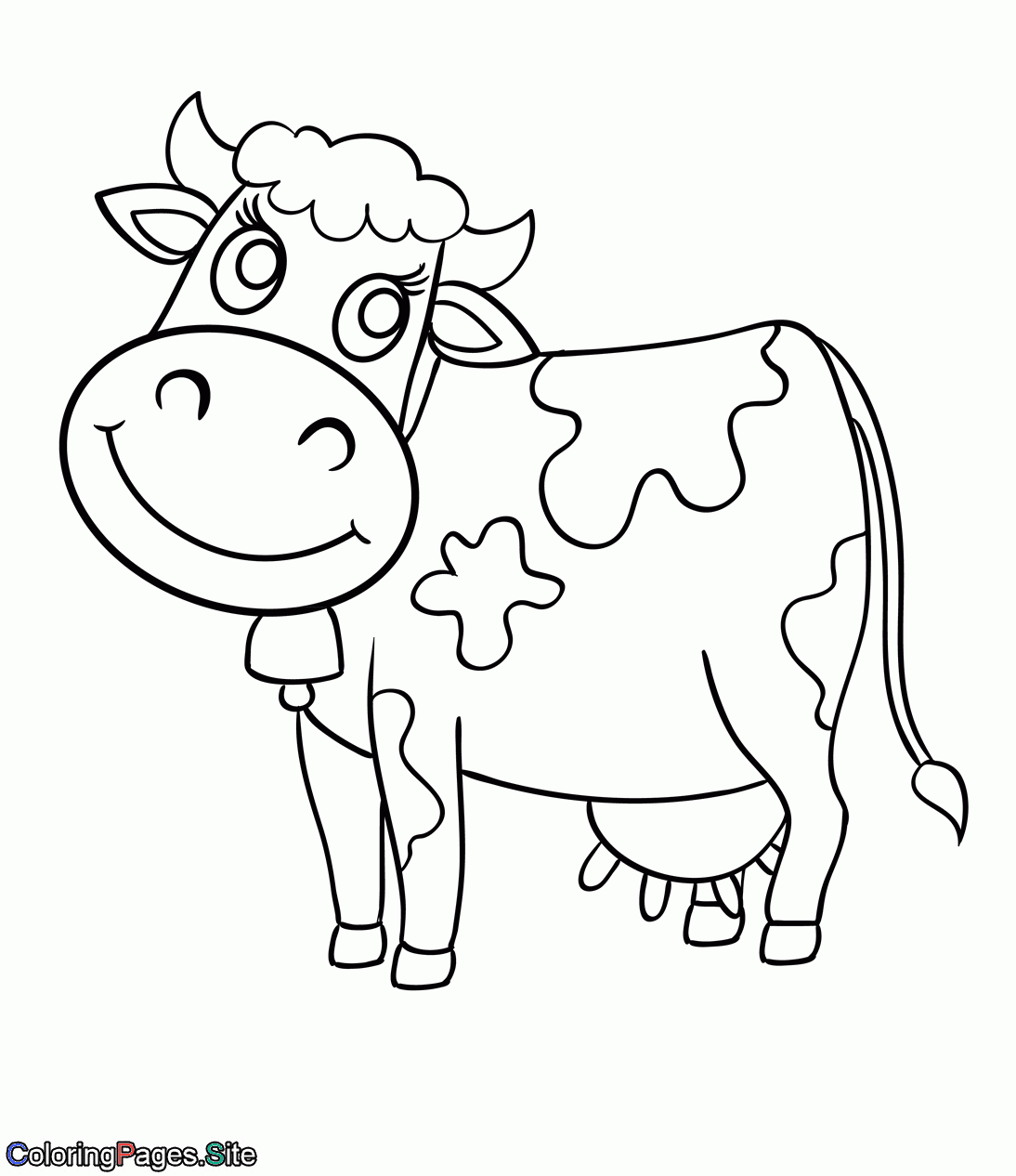 Cow Printable Coloring Pages Cow Printable Coloring Pages