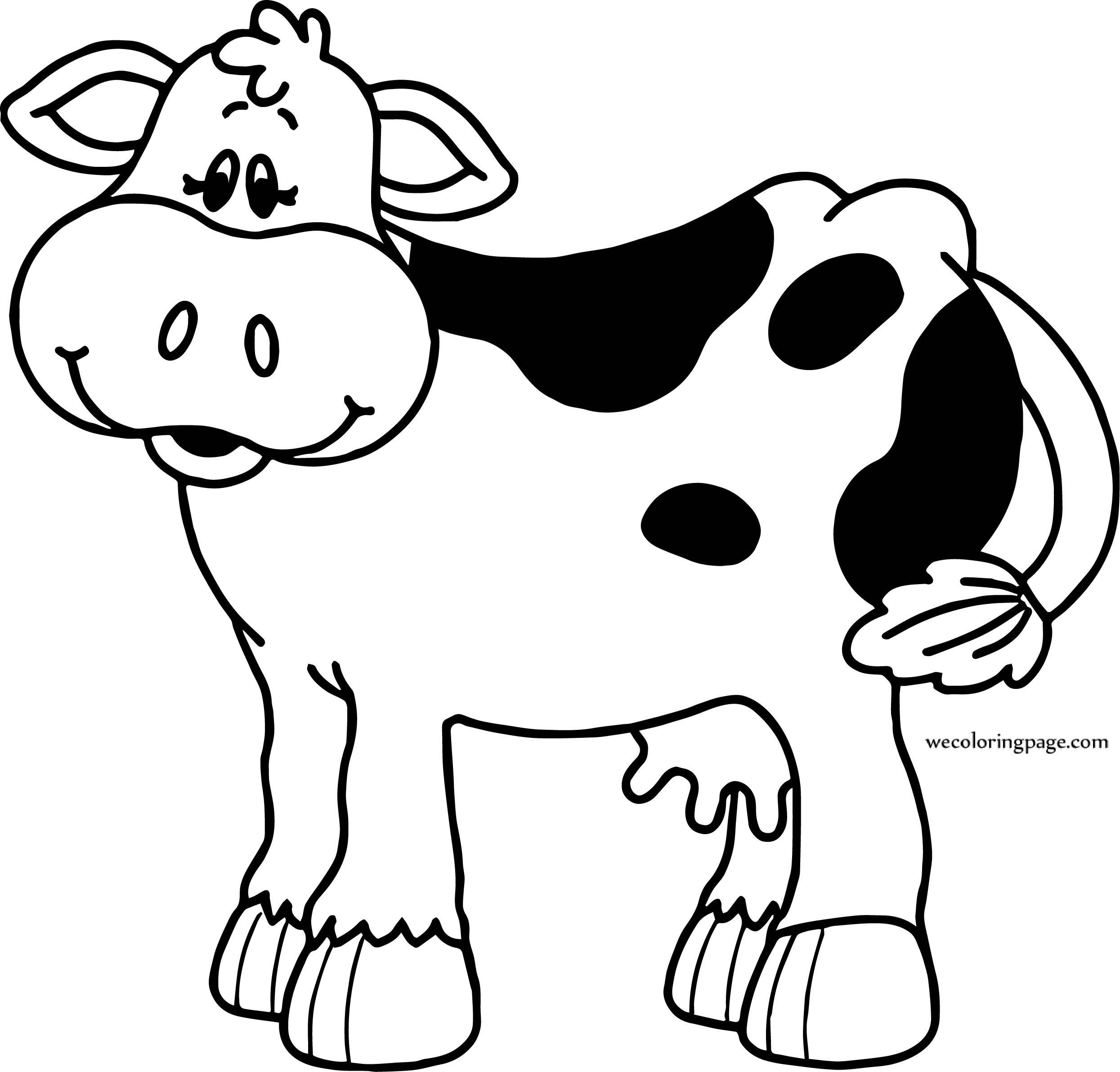 Cow Printable Coloring Pages Cow Printable Coloring Pages