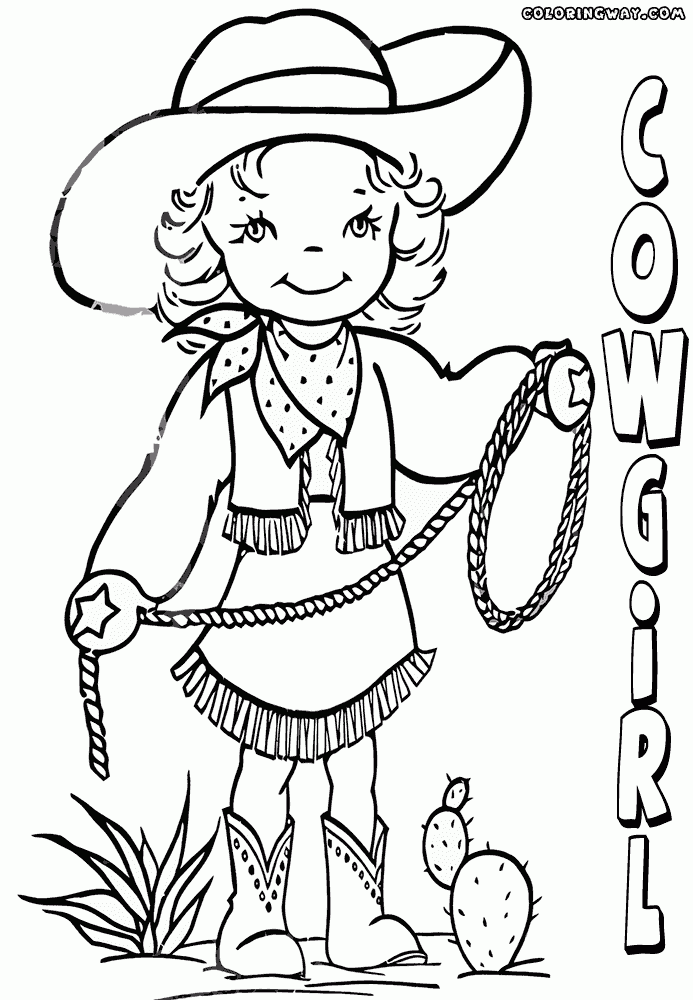 Cowgirl Coloring Page Coloring Page To Download And Print Coloring Cowgirl Coloring Page Coloring Page To Download And Print Coloring