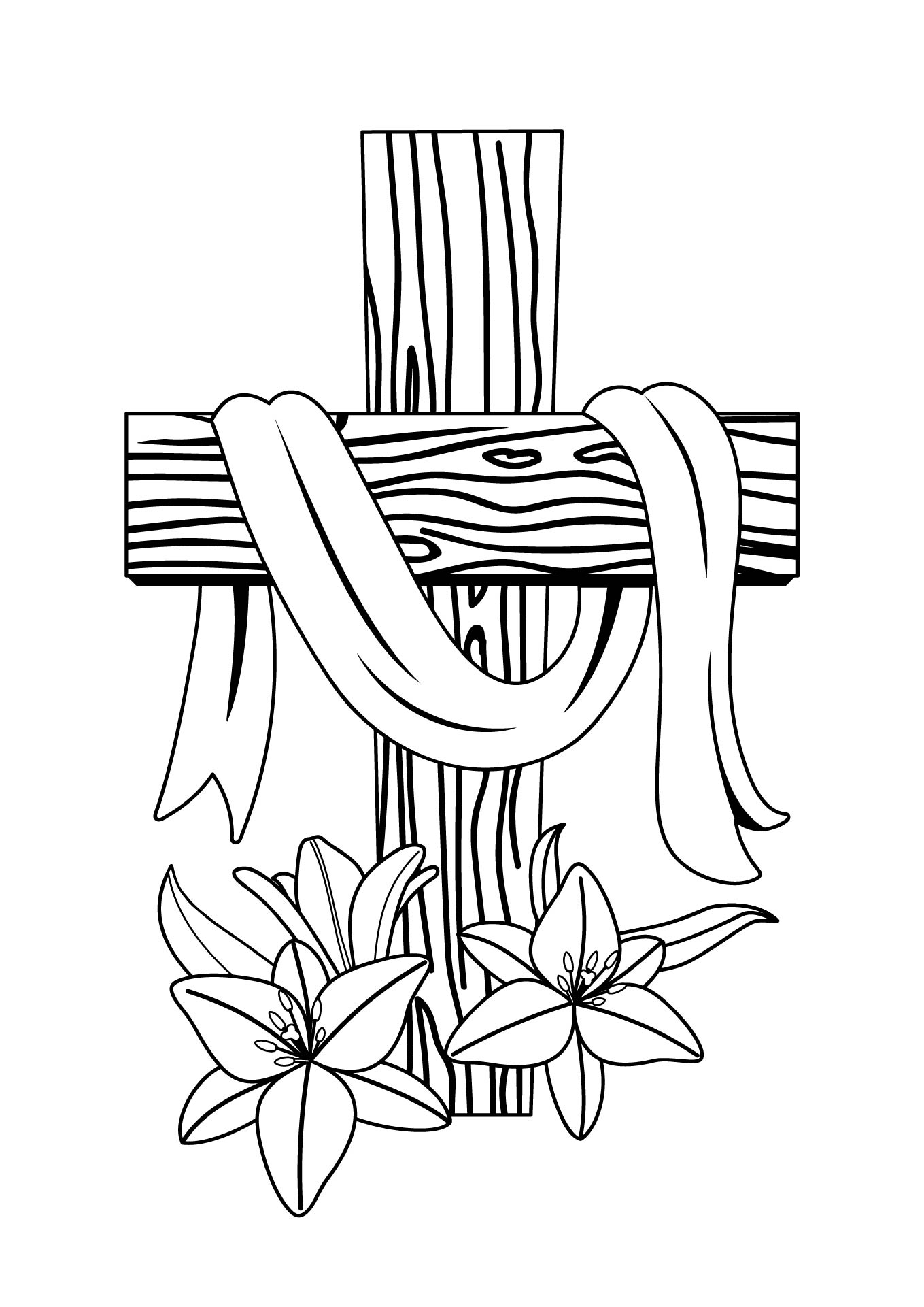 Cross Printable Coloring Pages A Fun And Creative Activity For Kids Cross Printable Coloring Pages A Fun And Creative Activity For Kids