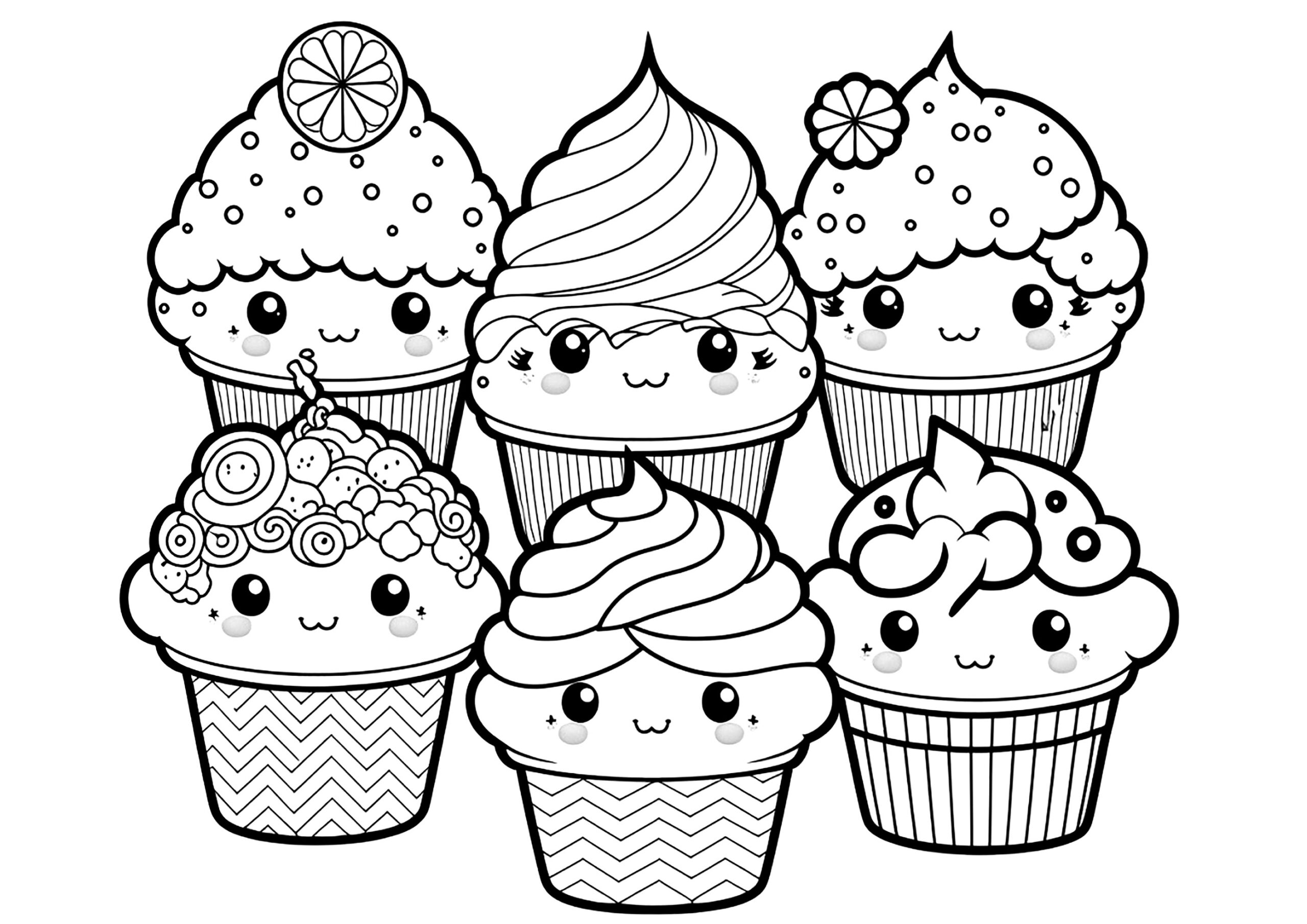 Cupcakes Dibujos Cupcakes Dibujos