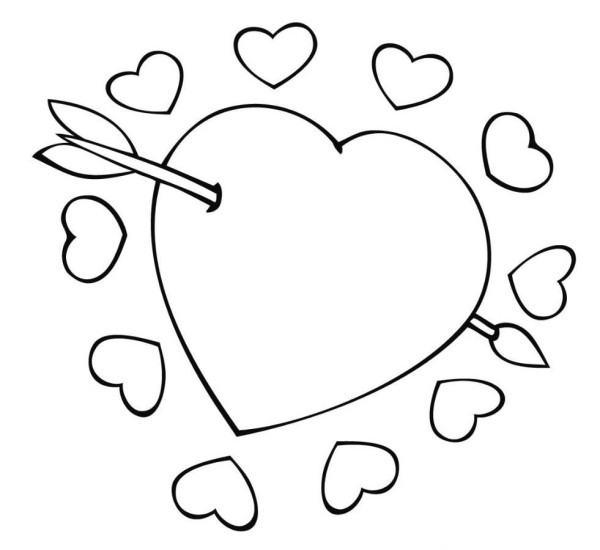 Free Printable Coloring Pages Of Hearts Free Printable Coloring Pages Of Hearts