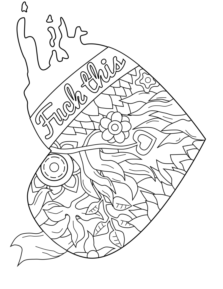 Curse Word Coloring Pages Free Printable Below Are A Bunch Of Free Curse Word Coloring Pages Free Printable Below Are A Bunch Of Free