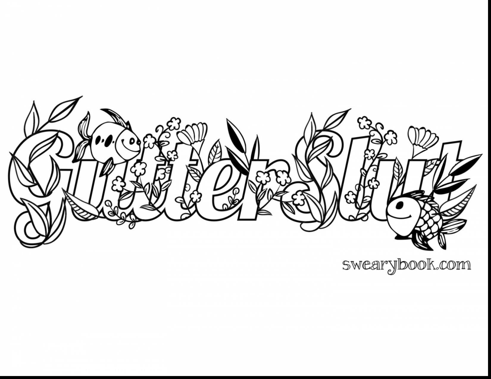 Curse Word Coloring Pages Printable At GetColorings Free Curse Word Coloring Pages Printable At GetColorings Free