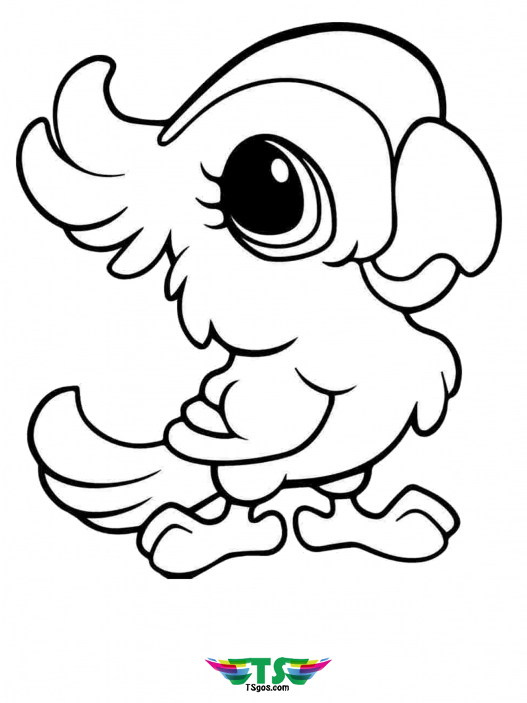 Cute Bird Coloring Page For Kids Bird Coloring Pages Cute Coloring Cute Bird Coloring Page For Kids Bird Coloring Pages Cute Coloring