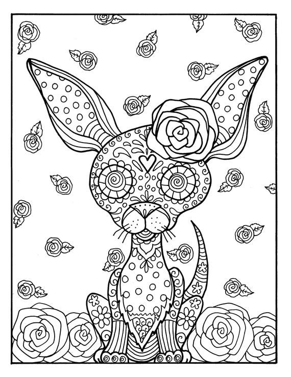 Day Of The Dead Coloring Pages Printable Free Day Of The Dead Coloring Pages Printable Free