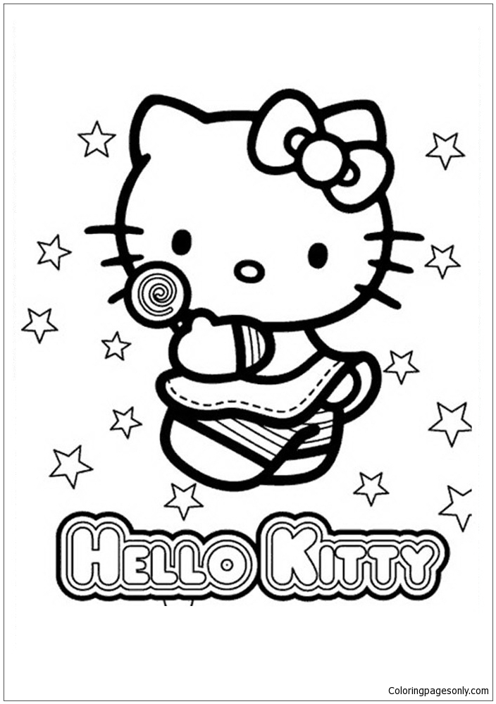 Printable Hello Kitty Coloring Pages Free Printable Hello Kitty Coloring Pages Free