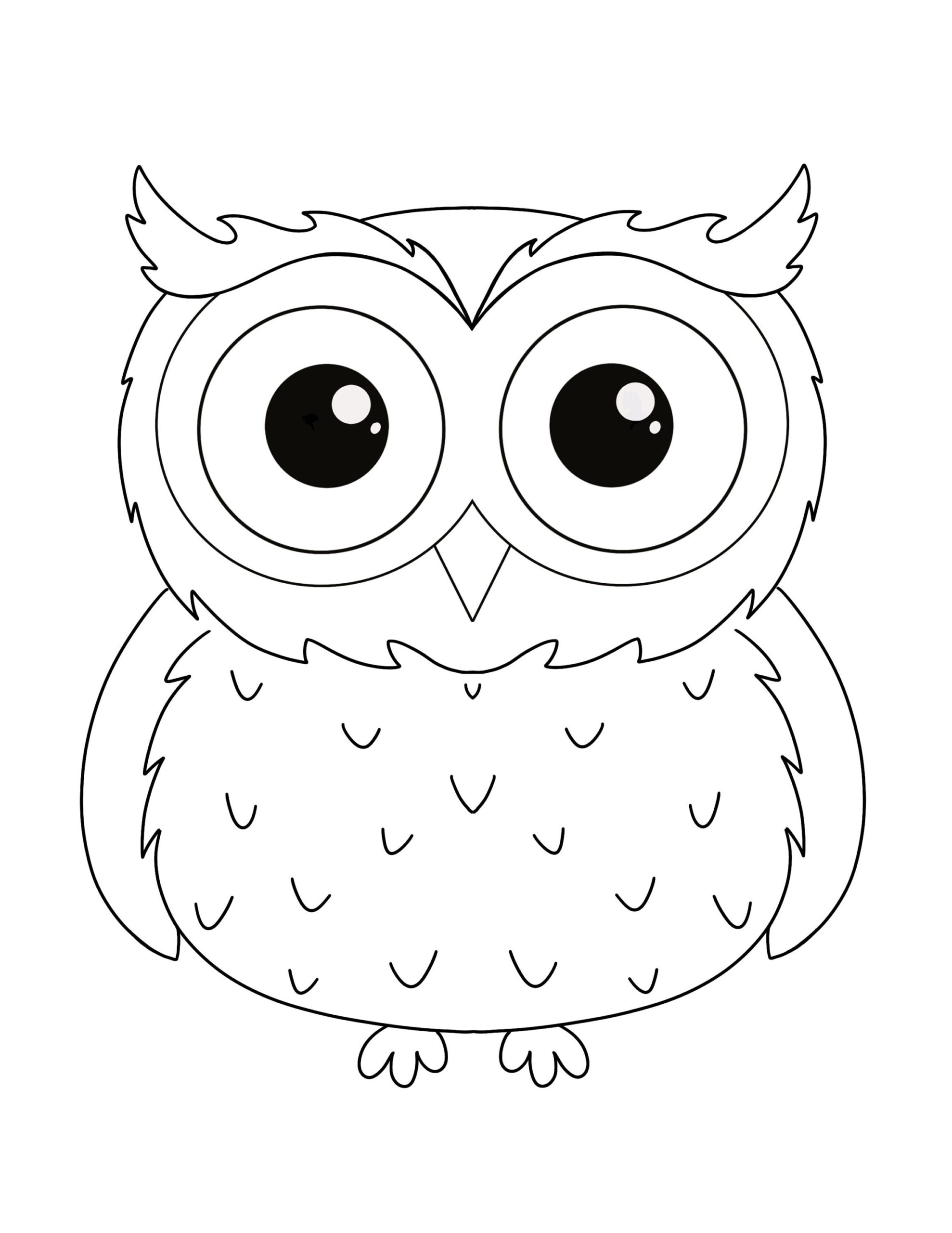 Cute Owl Coloring Pages For Kids Vrogue Co Cute Owl Coloring Pages For Kids Vrogue Co